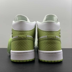 Jordan 1 Mid Green Python - Born Sneakers