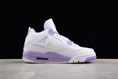 Jordan 4 Retro White/Purple Custom na internet