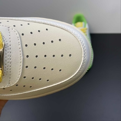 Nike Air Force 1 Low White/Grass Green Custom na internet