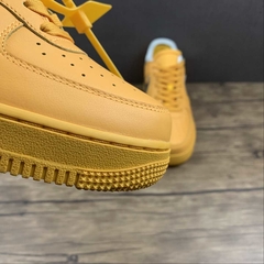 Nike Air Force 1 Low OFF-WHITE University Gold Metallic Silver - comprar online