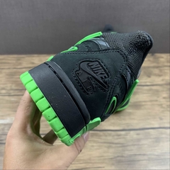 Nike Air Rubber Dunk Off-White Green Strike - loja online