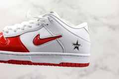 Nike SB Dunk Low Supreme Jewel Swoosh Red
