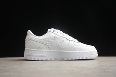 A Bathing Ape Bape Sta Low M2 White Leather - comprar online