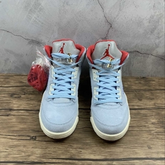 Imagem do Jordan 5 Retro Trophy Room Ice Blue