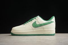Nike Air Force 1 Low Louis Vuitton Beige/Green Custom