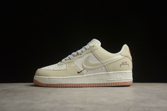 Nike Air Force 1 07 Low Cream Red Off White Gum AC