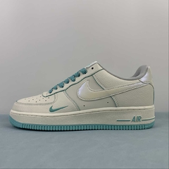 Nike Air Force 1 07 Rice White Sky Blue Custom