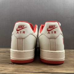 Nike Air Force 1 07 Low Undefeated Beige Red White - Born Sneakers