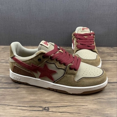 Bape Sk8 Sta Low Wheat Red na internet