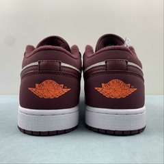 Jordan 1 Low GS Night Maroon - Born Sneakers
