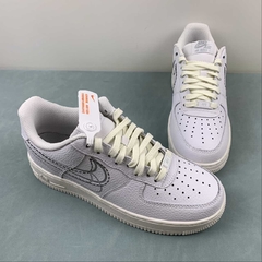 Nike Air Force 1 Low Multi-Swoosh White Sail na internet
