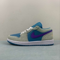 Jordan 1 Low SE Aquatone Concord Light Bone