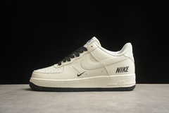 Nike Air Force 1'07 Low Beige White/Black Chameleon Custom