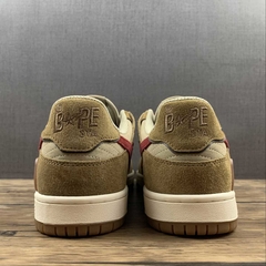 Bape Sk8 Sta Low Wheat Red - Born Sneakers
