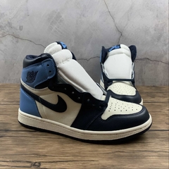Jordan 1 Retro High Obsidian UNC na internet
