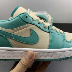 Jordan 1 Low Tropical Teal - Born Sneakers