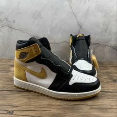 Jordan 1 Retro High Yellow Ochre na internet