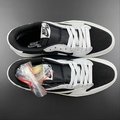 Jordan 1 Low Travis Scott Sail/Black Custom - loja online