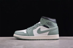 Jordan 1 Mid Jade Smoke