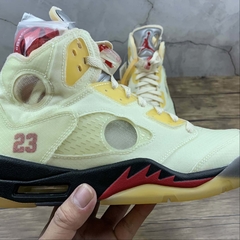 Jordan 5 Retro Off-White Sail - Born Sneakers