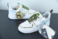 Nike Air Force 1 Low Worldwide White Blue Fury Volt - loja online