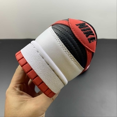 Nike Dunk Low White Black Red - loja online