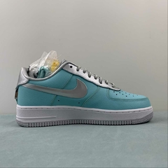 Nike Air Force 1 Low Tiffany & Co. 1837 Silver Custom - comprar online