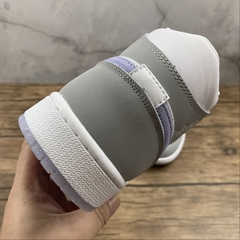 Jordan 1 Mid Wolf Grey Aluminum - loja online