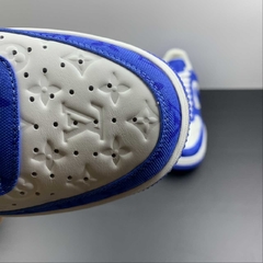 Louis Vuitton Nike Air Force 1 Low By Virgil Abloh White Blue na internet