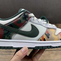 Nike Dunk Low Sail Multi-Camo - Born Sneakers