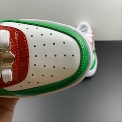 A Bathing Ape Bape Sta Patent Leather White Green Red na internet