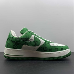 Louis Vuitton Nike Air Force 1 Low By Virgil Abloh White Green - comprar online