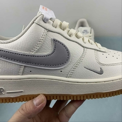 Nike Air Force 1 '07 Low Anniversary 40th Years Beige/Light Grey Custom - Born Sneakers
