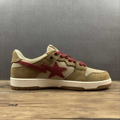 Bape Sk8 Sta Low Wheat Red - comprar online