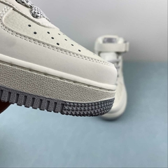 Nike Air Force 1 Mid Rice White/Silver Grey - comprar online
