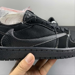 Jordan 1 Low Travis Scott Black Phantom - Born Sneakers