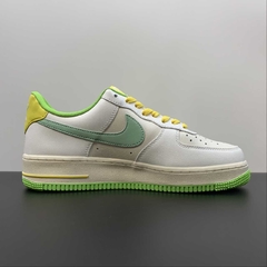 Nike Air Force 1 Low White/Grass Green Custom - comprar online