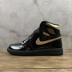 Jordan 1 Retro High Black Metallic Gold