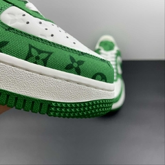 Louis Vuitton Nike Air Force 1 Low By Virgil Abloh White Green - comprar online