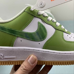 Nike Air Force 1 Low Khaki Green Custom - Born Sneakers