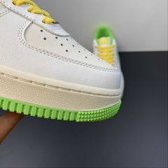 Nike Air Force 1 Low White/Grass Green Custom - comprar online