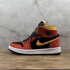 Jordan 1 High Zoom Air CMFT Black Chile Red