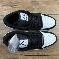 Jordan 1 Low Blach White Diamond - loja online