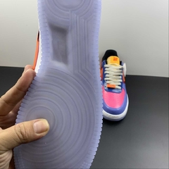 Imagem do Nike Air Force 1 Low SP Undefeated Multi-Patent Total Orange