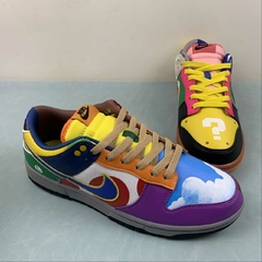Nike Dunk Low Super Mario Bros Custom na internet