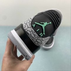 Jordan 3 Black/Green Glow - loja online