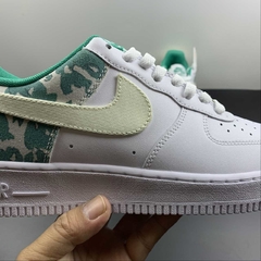 Nike Air Force 1 Low White Sail Green - Born Sneakers