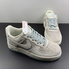 Nike Air Force 1 Low Rice White/Grey-Moolight Custom na internet