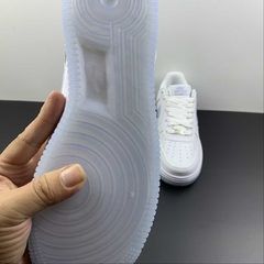Imagem do Nike Air Force 1 Low 07 White/White/Sky Blue Custom