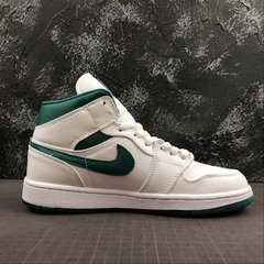 Jordan 1 Mid White Mystic Green - comprar online